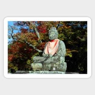 Meditating Buddha Sticker